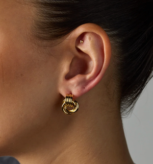 Zafino Poppy Essential Earrings - Gold