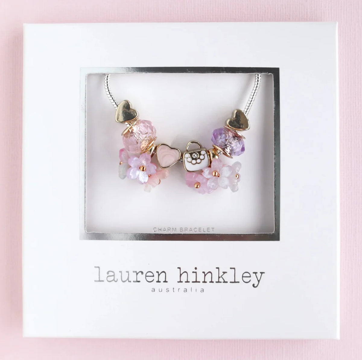 LAUREN HINKLEY Kids Girls Pretty Posy Charm Bracelet