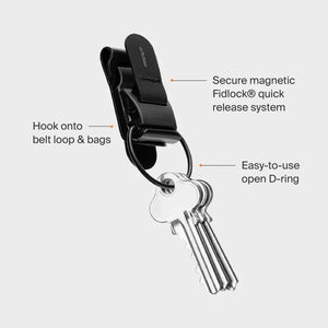 Orbitkey Utility Clip - Black