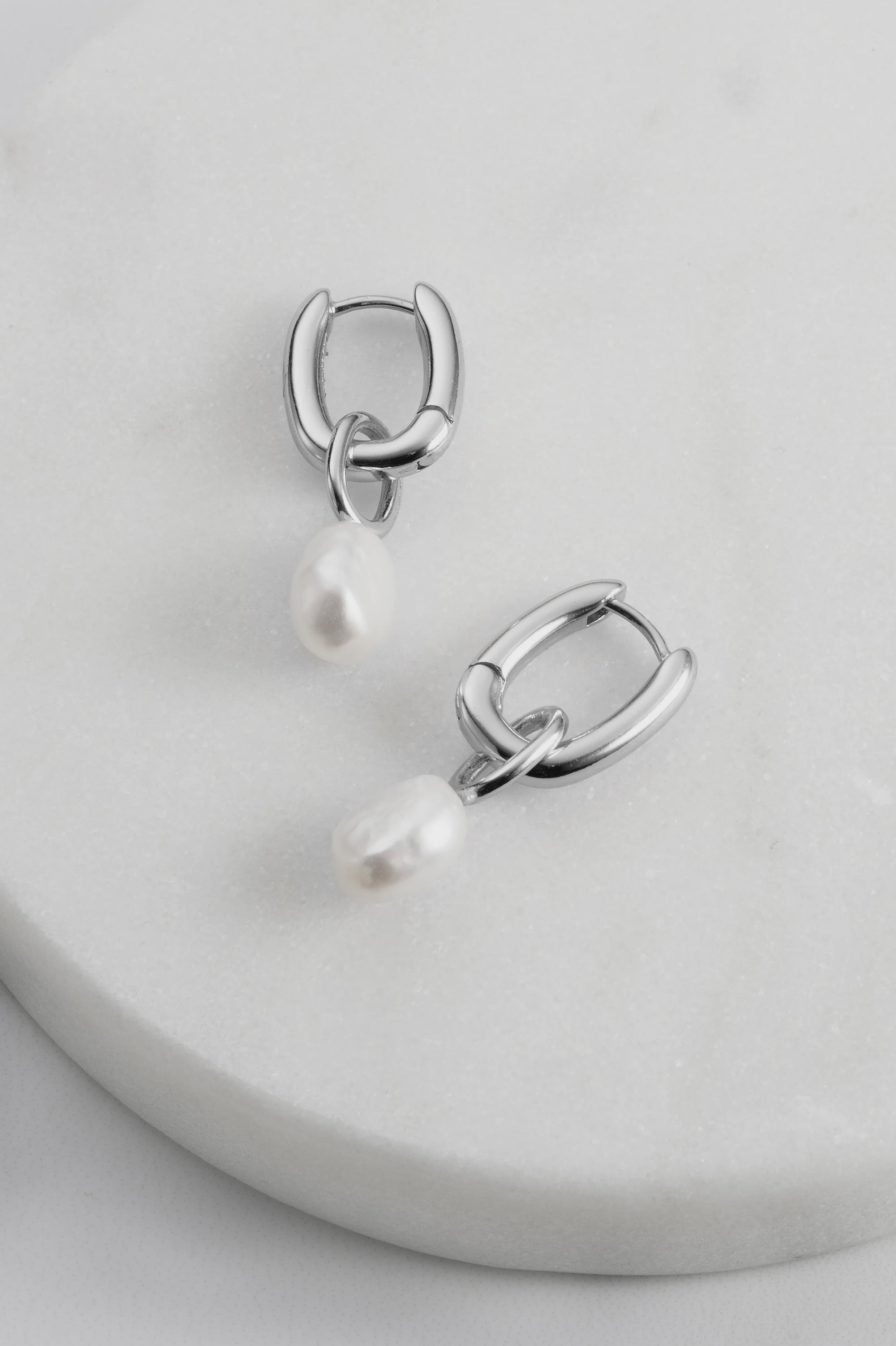 Zafino Australia Prue Earring - Silver - Pearl Freshwater