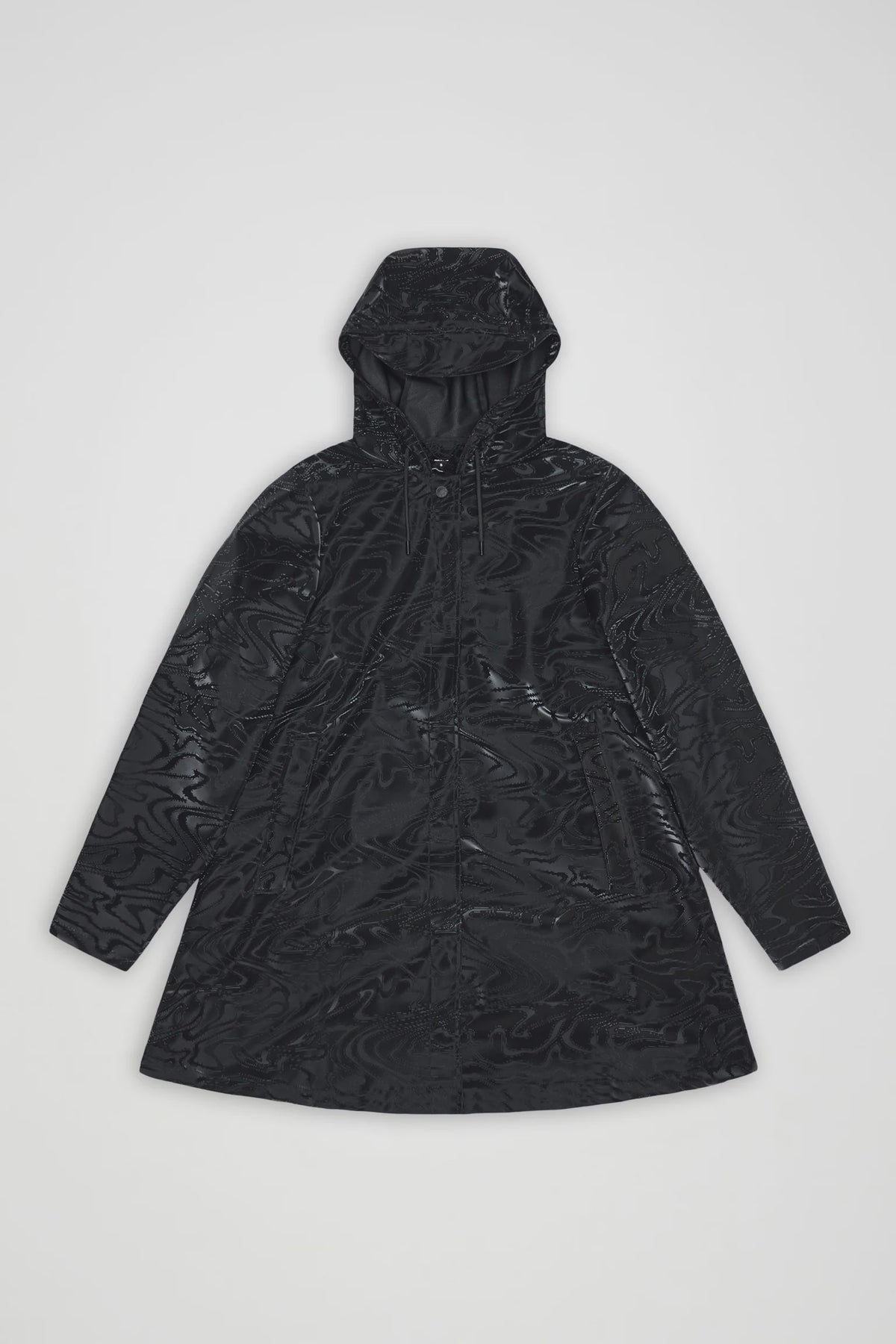 RAINS A-Line W Jacket W3 - Amp Black