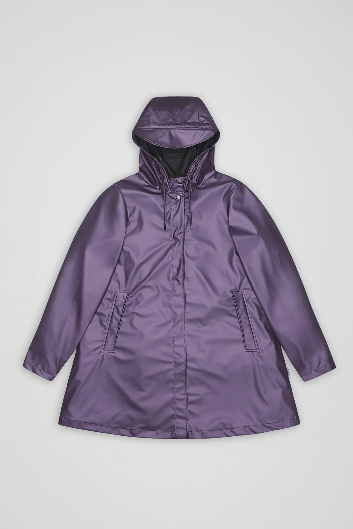 RAINS A-Line W Jacket W3 - Body Purple raincoat