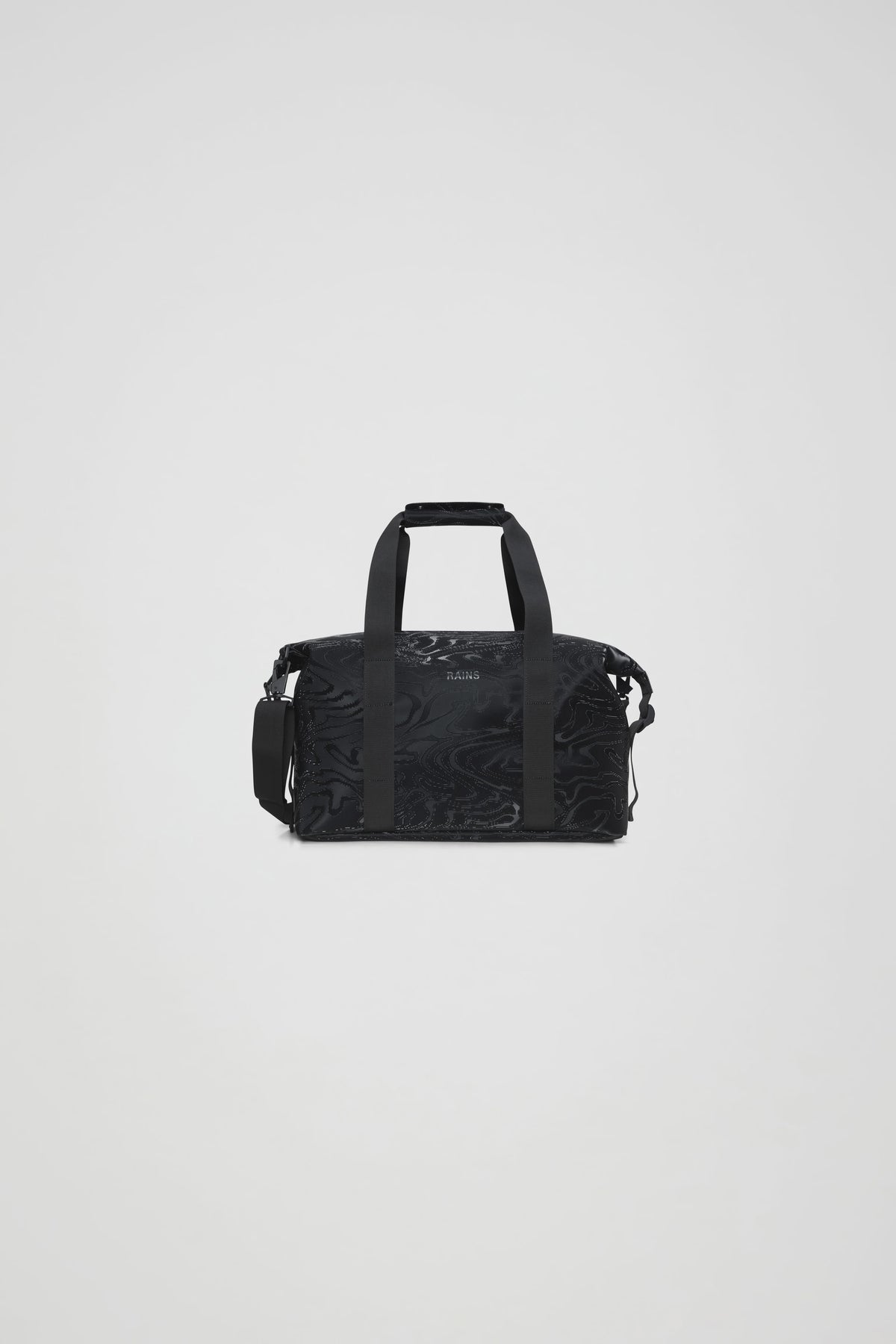 RAINS Hilo Weekend Bag Small W3 - Amp Black duffel bag