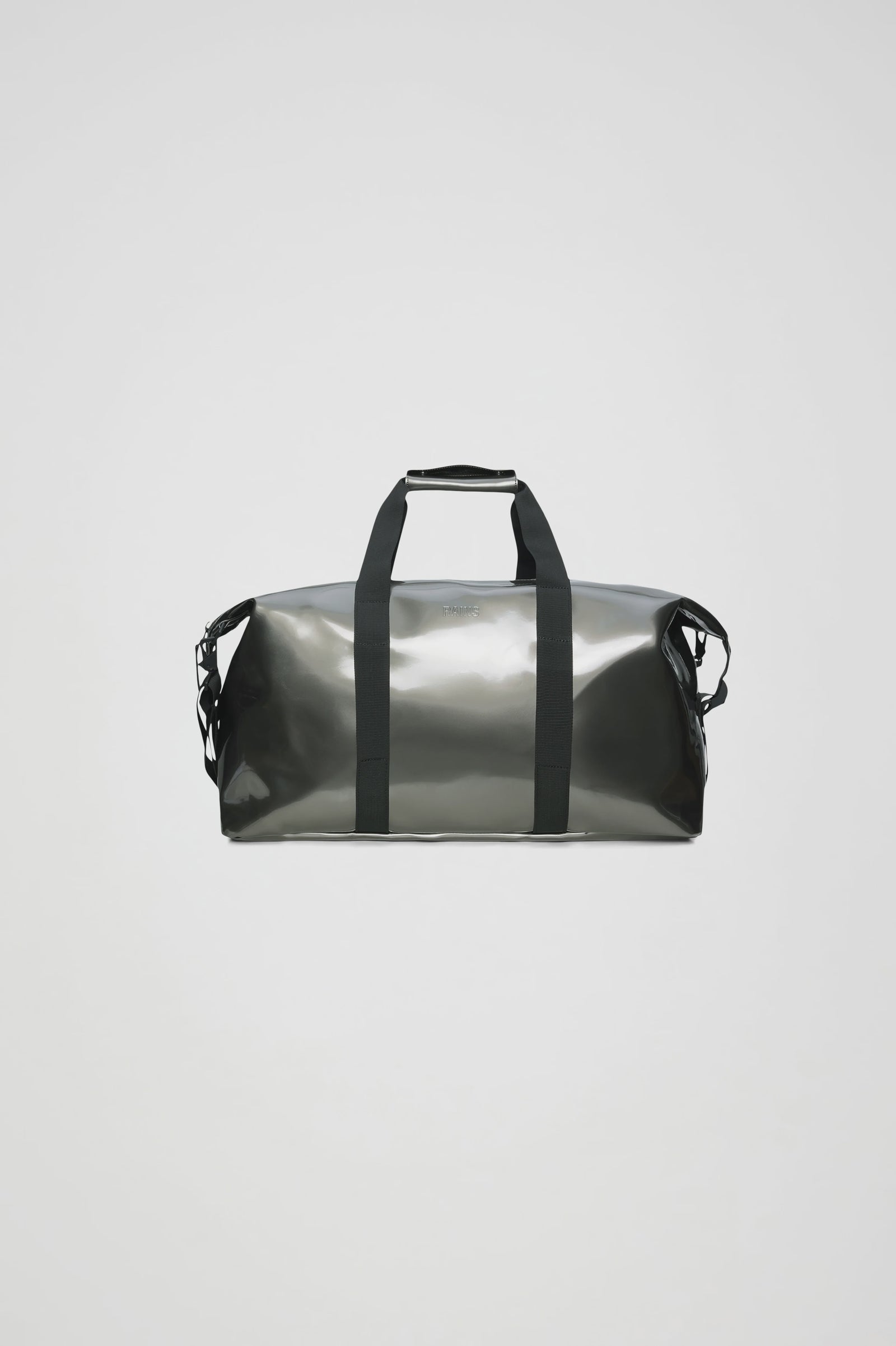 RAINS Hilo Weekend Bag W3 - Raven Silver duffel bag