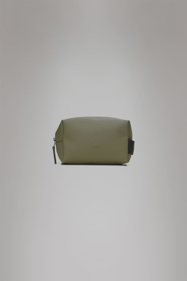 RAINS Wash Bag Small W3 Marsh