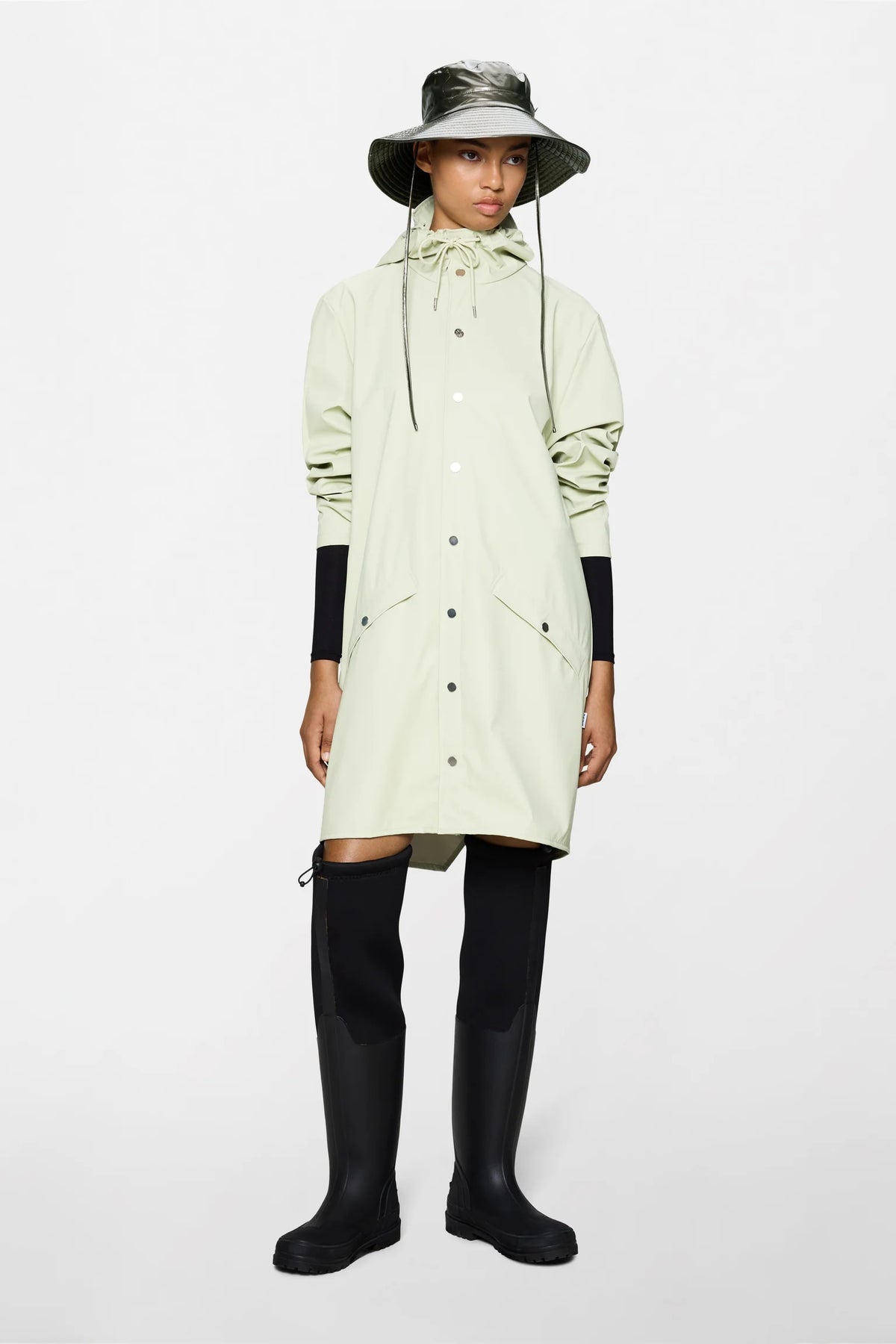 RAINS Long Jacket W3 - Daze
