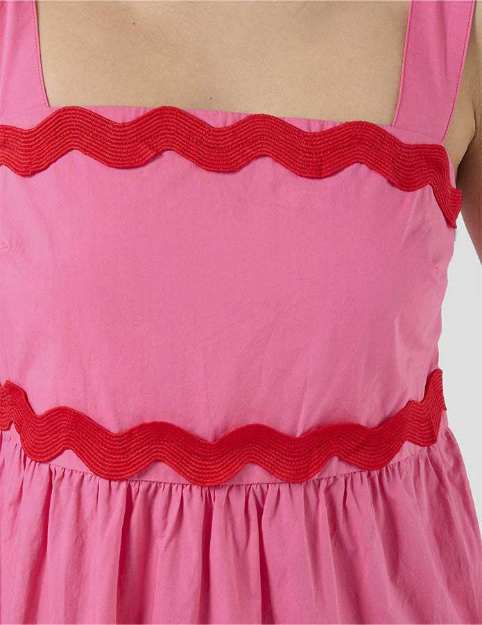 Stella Gemma Ricki Dress Strawberry Sundae High Summer 2024