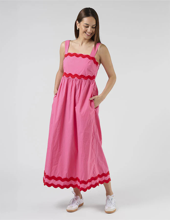 Stella Gemma Ricki Dress Strawberry Sundae High Summer 2024