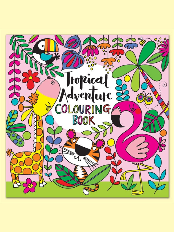 Rachel Ellen - Tropical Adventure - Colouring Book