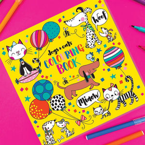 Rachel Ellen - Dogs & Cats - Colouring Book