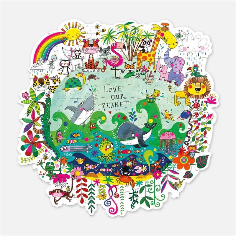 Rachel Ellen - Love Our Planet 80 Pce - Jigsaw Puzzle