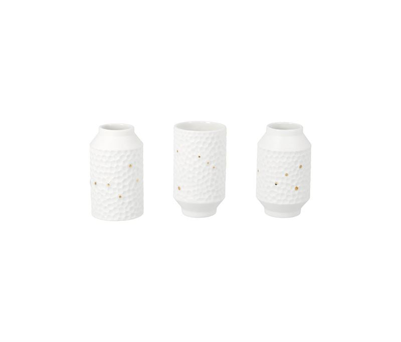 Räder - Constellations Set Of 3 - Christmas Mini Porcelain Vases