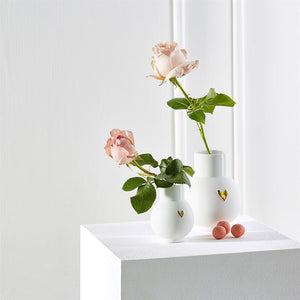 Räder - Gold Heart - Mini Ball Vase