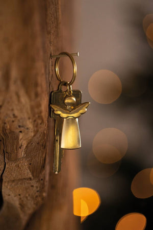 Räder - Shiny Gold Angel - Christmas Keyring