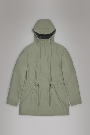 Rains Bold Long Jacket Waterproof W3 - Drift