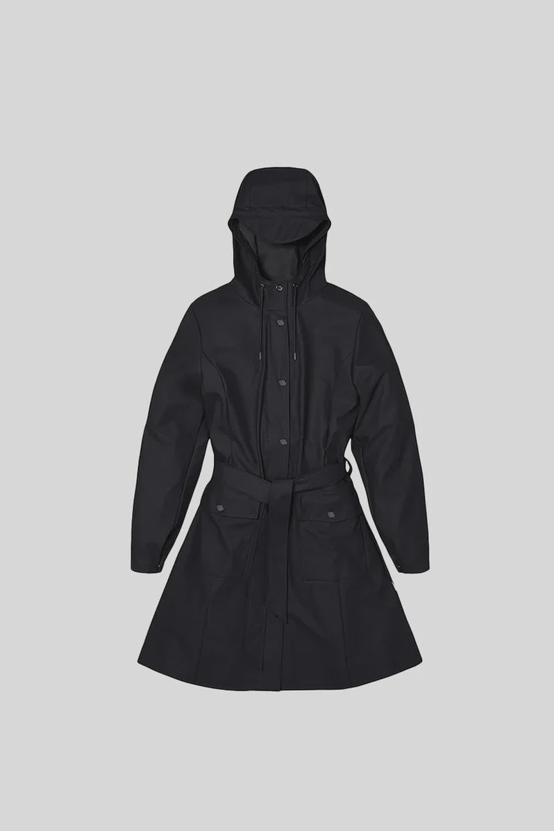 Rains Curve W Jacket - Black -S