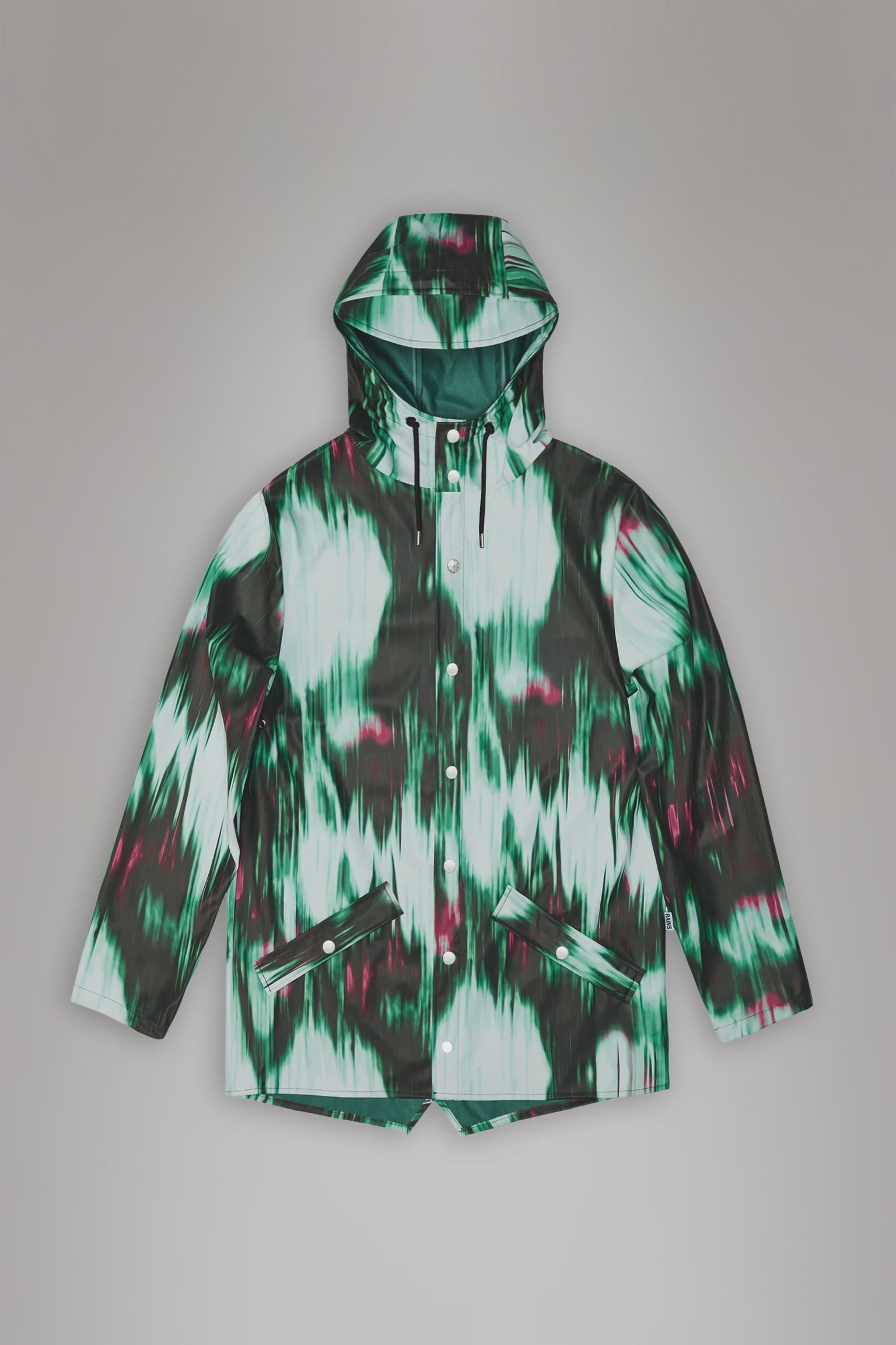  Rains Waterproof Jacket W3 - Blur limited edition