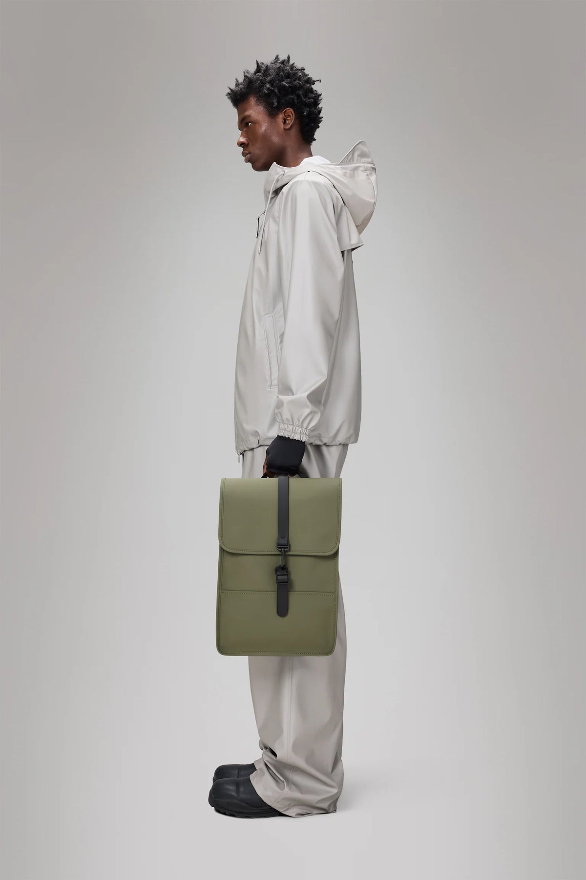 Rains Backpack Mini Waterproof Bag - Marsh