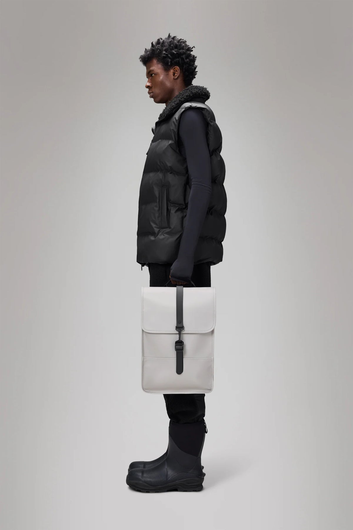 Rains Backpack Mini Bag - Nimbus
