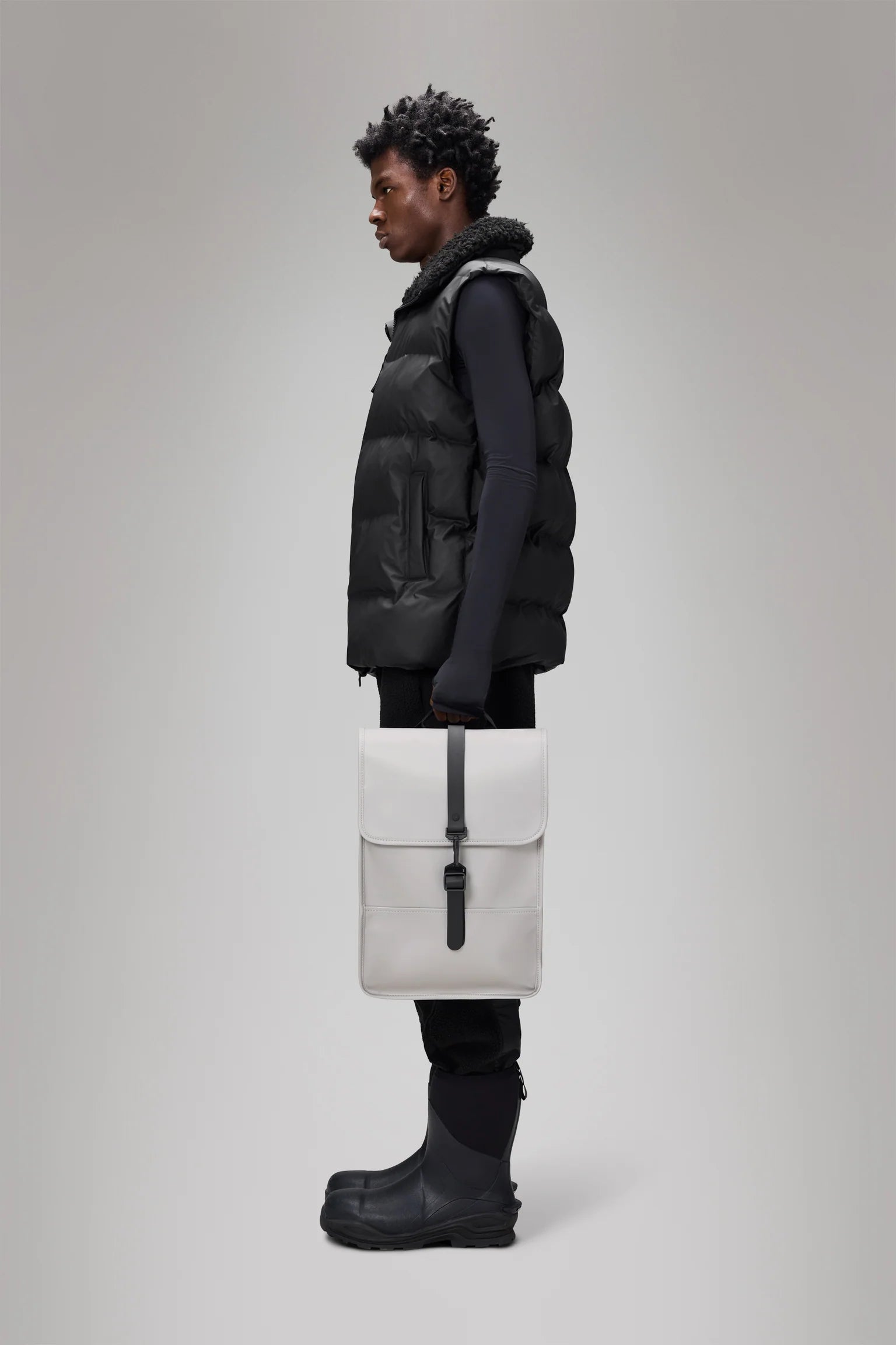 Rains Backpack Mini Bag - Nimbus