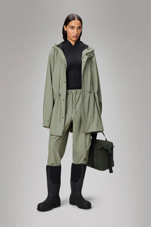 Rains Bold Long Jacket Waterproof W3 - Drift
