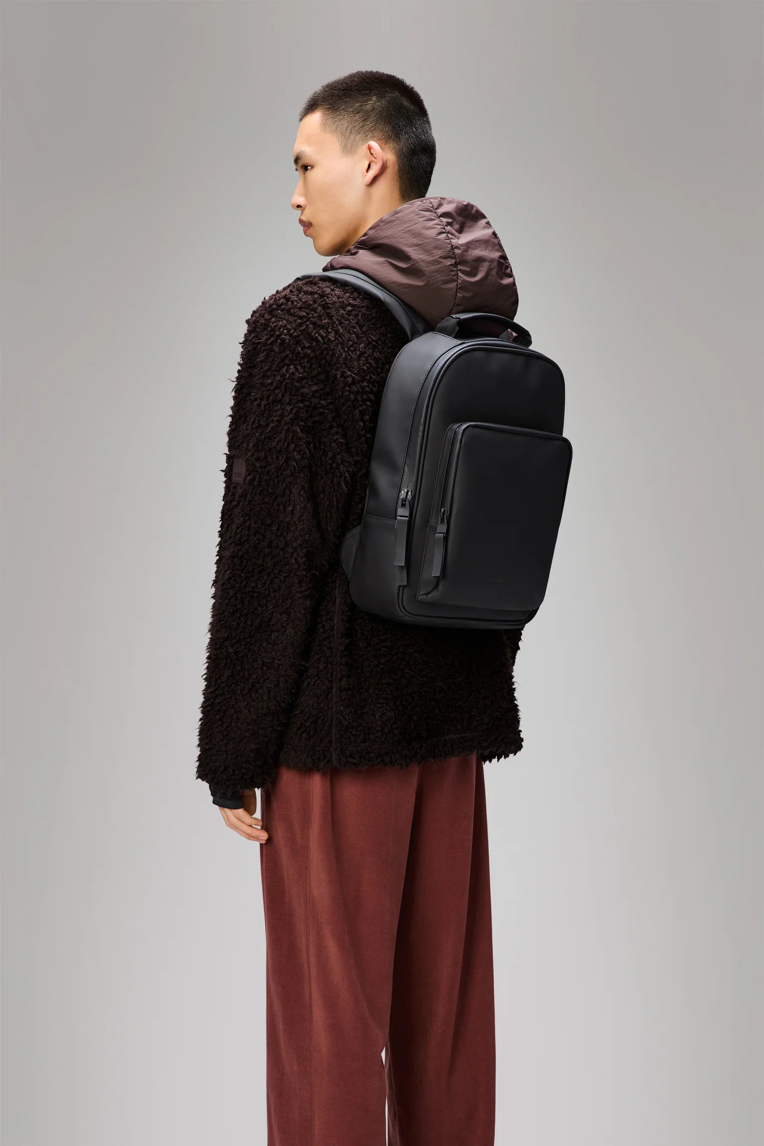 Rains Book Daypack - Black