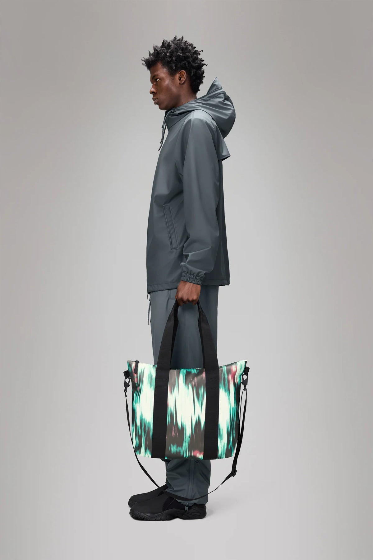 Rains Waterproof Tote Bag Mini - Blur limited edition print