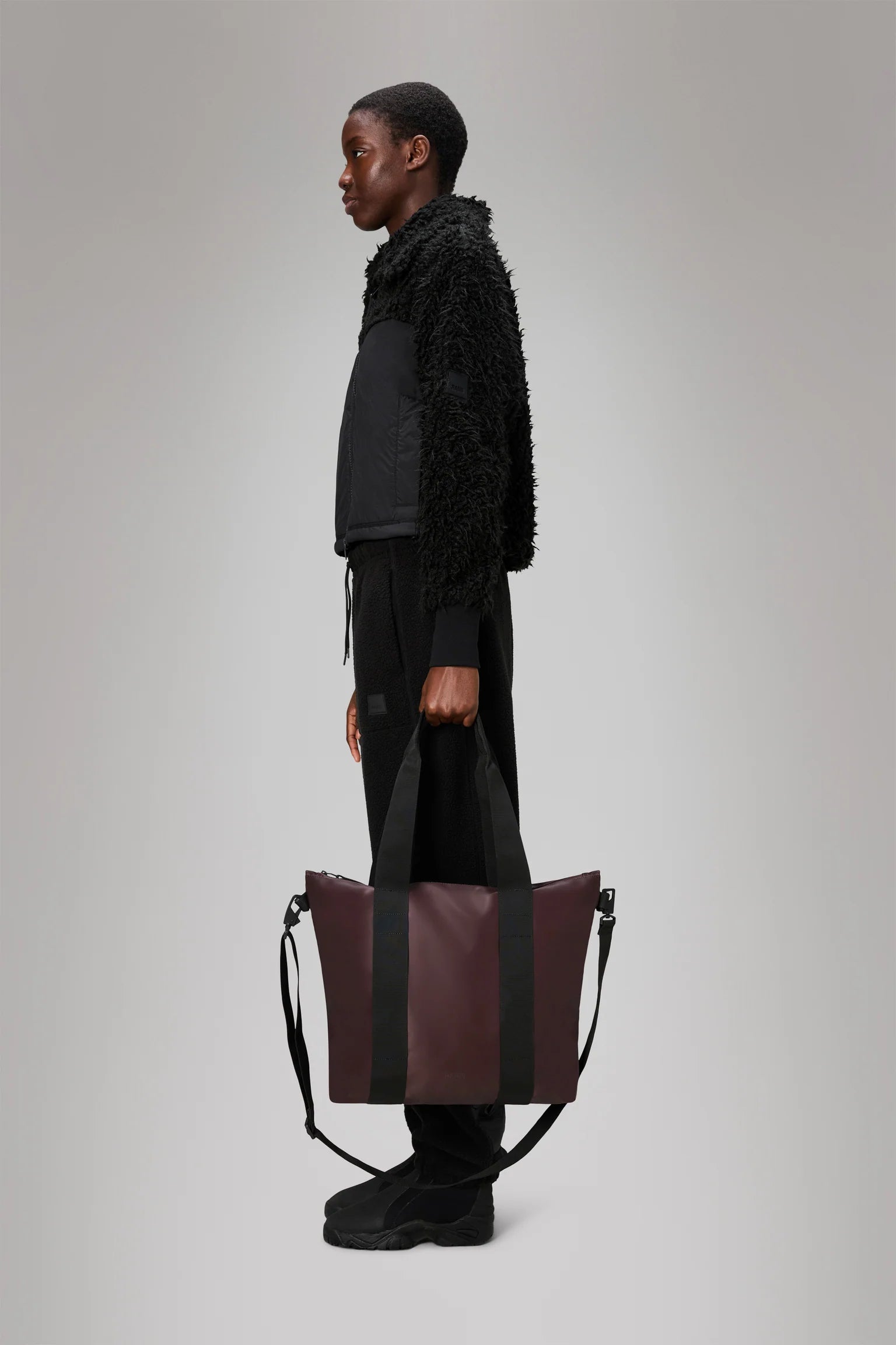 Rains Tote Bag Mini - Depth waterproof