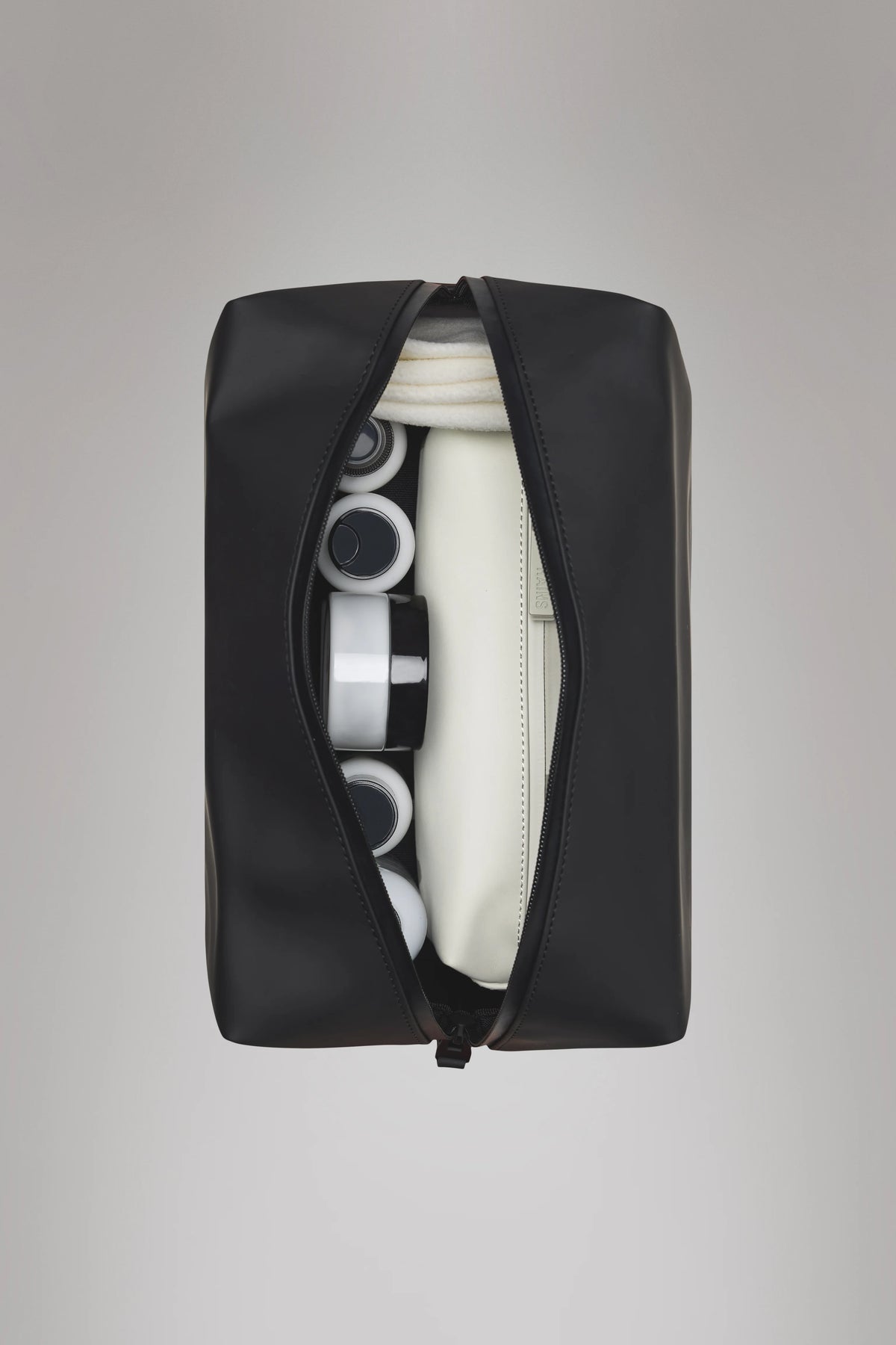 Rains Wash Bag Large Black