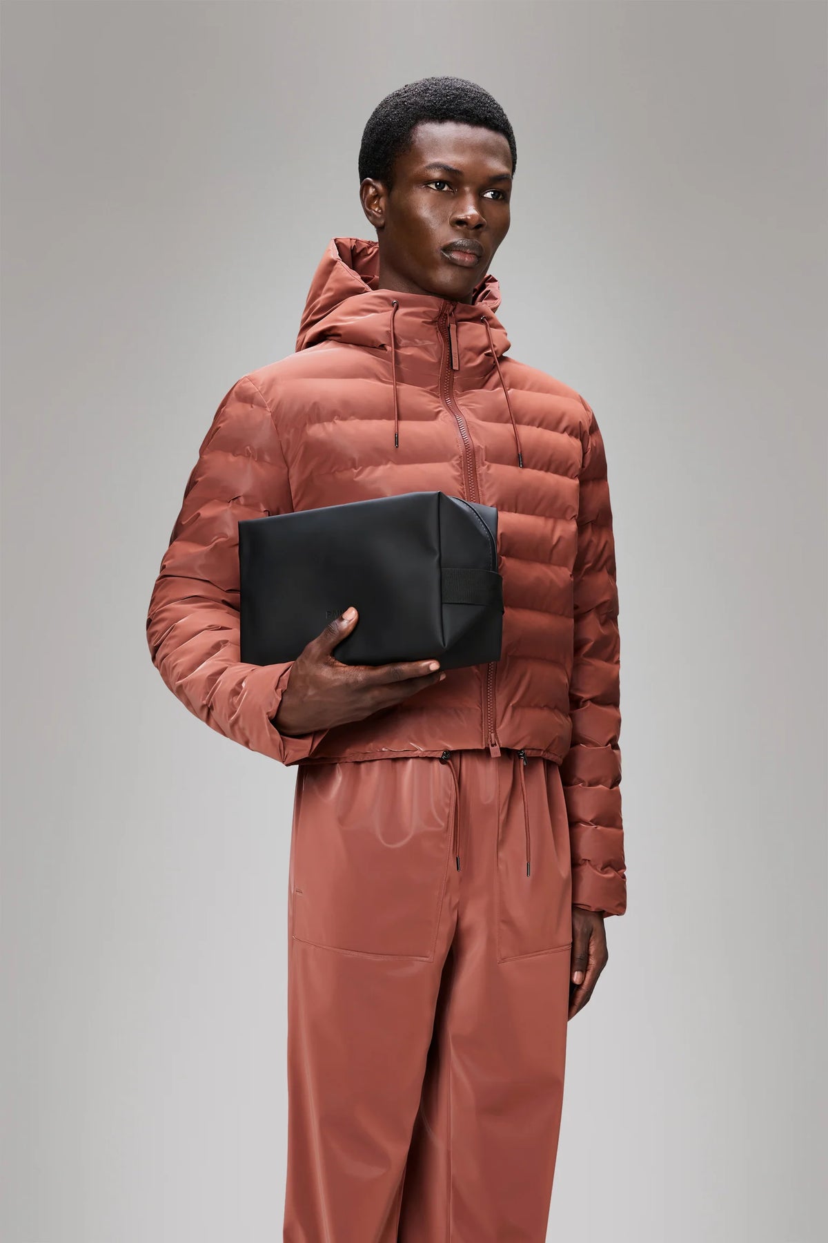 Rains Wash Bag Large Black