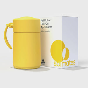 Refillable Roll-On Applicator 100ml - Sunshine Yellow