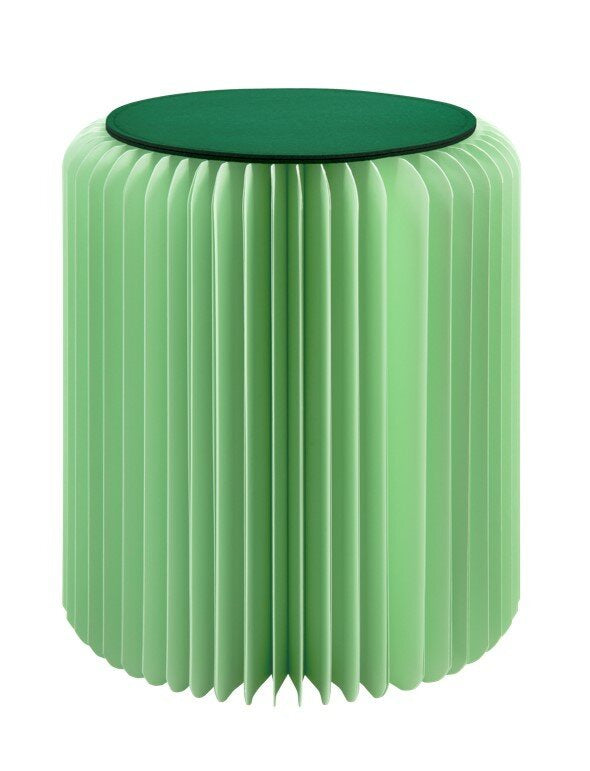 Remember - Homeware Paper Stool Papillon - Mint