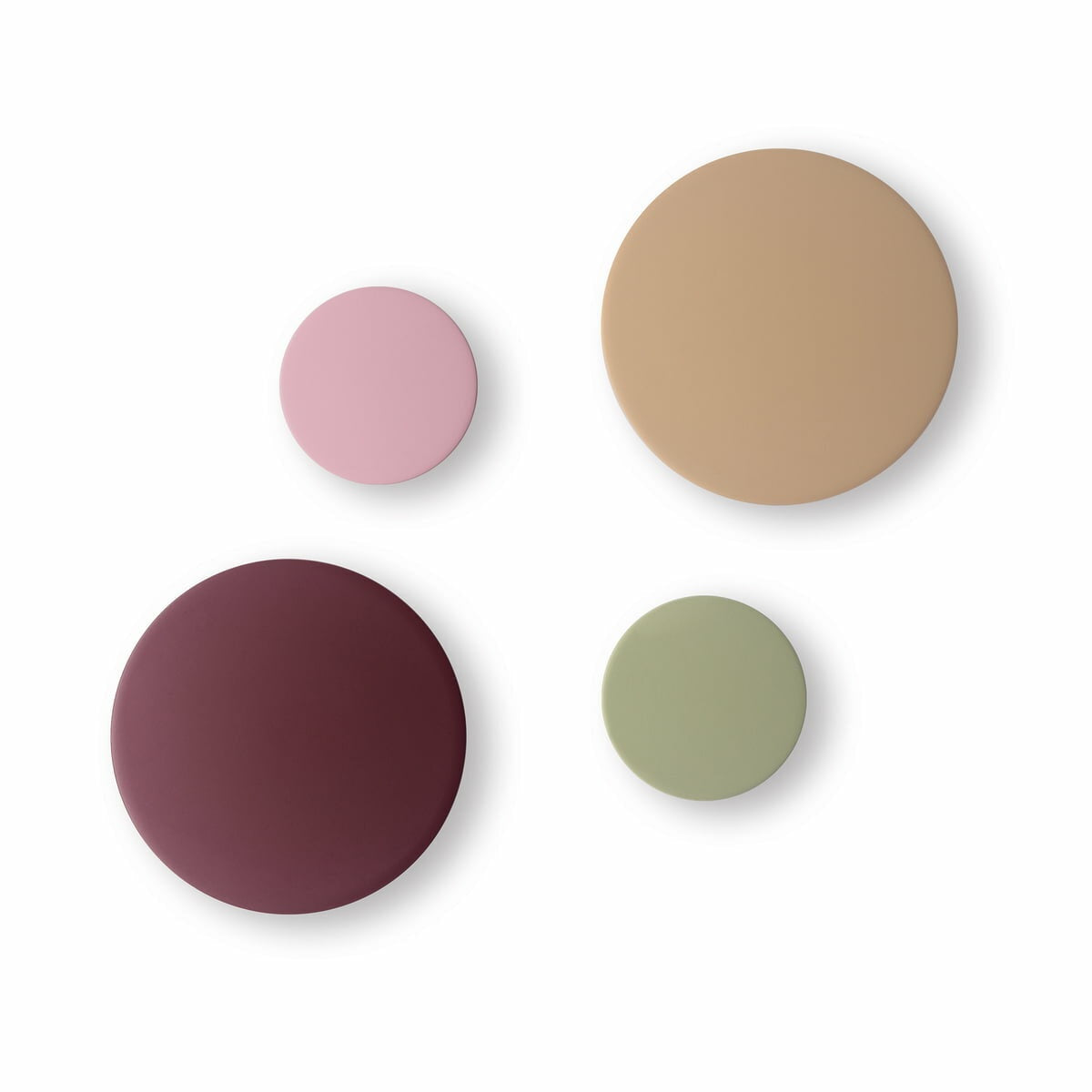 Remember Homeware Wall Hooks Set of 4 - Fuchsia