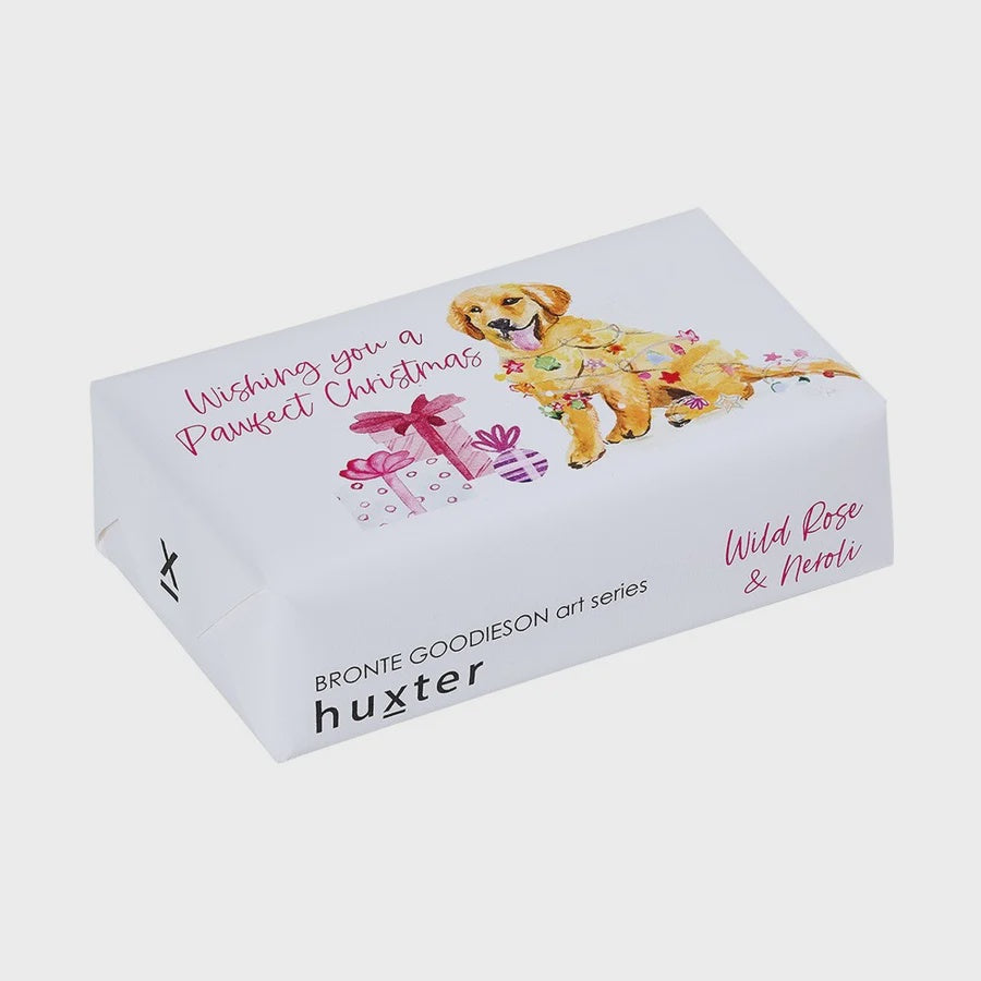 'Retrieve & Presents' - Wishing you a Pawfect Christmas - - Wild Rose & Neroli