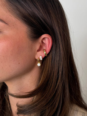 ZAFINO Rhi Ear Cuff - Gold
