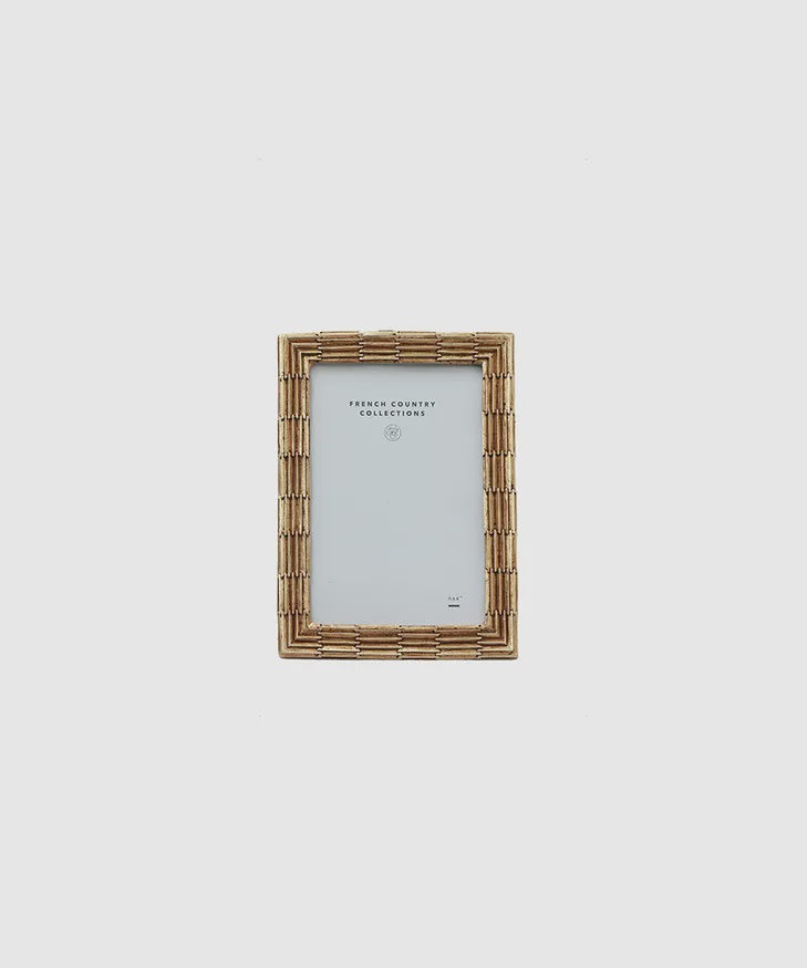 French Country Collections Ridge Photo Frame Champagne 4x6"