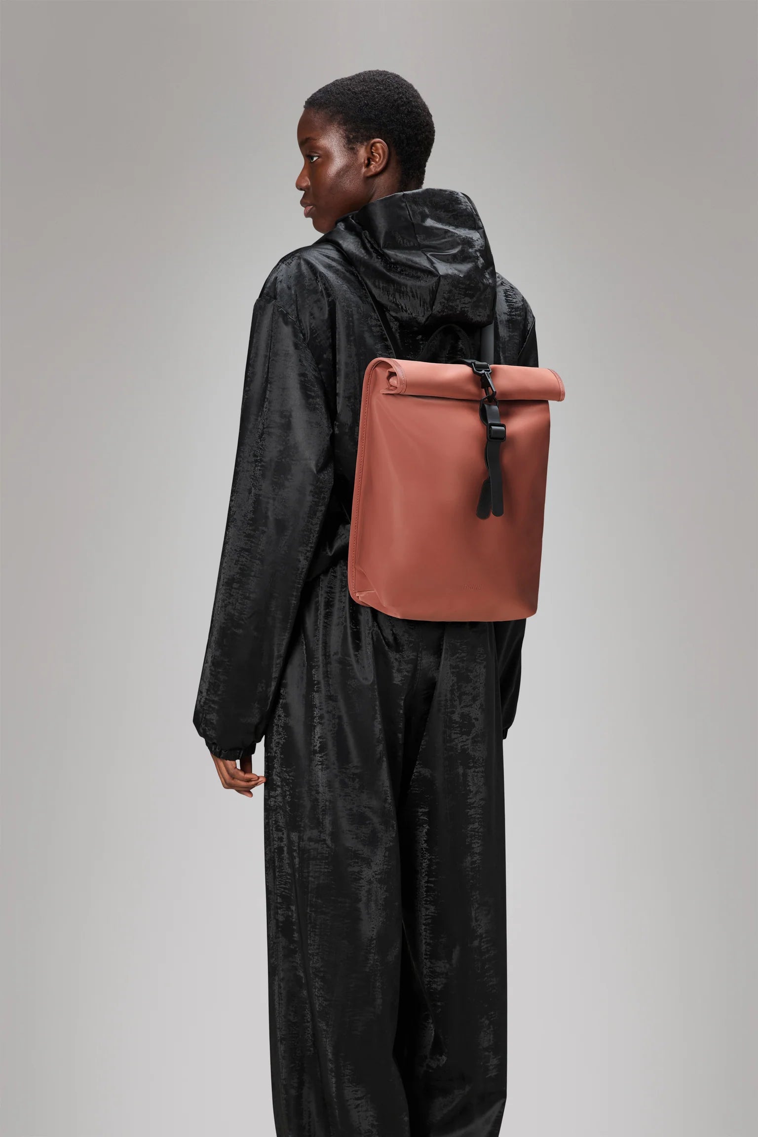 Rains Waterproof Bag Rolltop Rucksack Mini  W3 - Honor