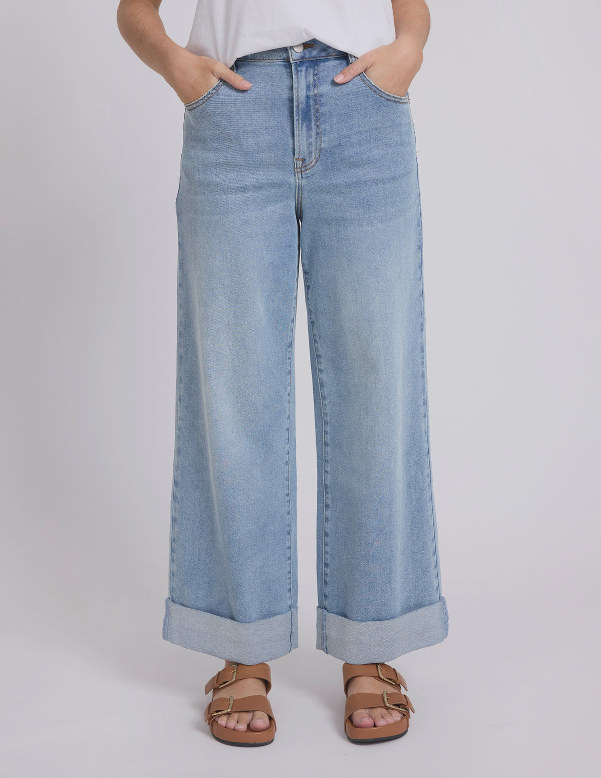 Stella+Gemma Ronnie Jeans - Light Wash - size 12 Pants