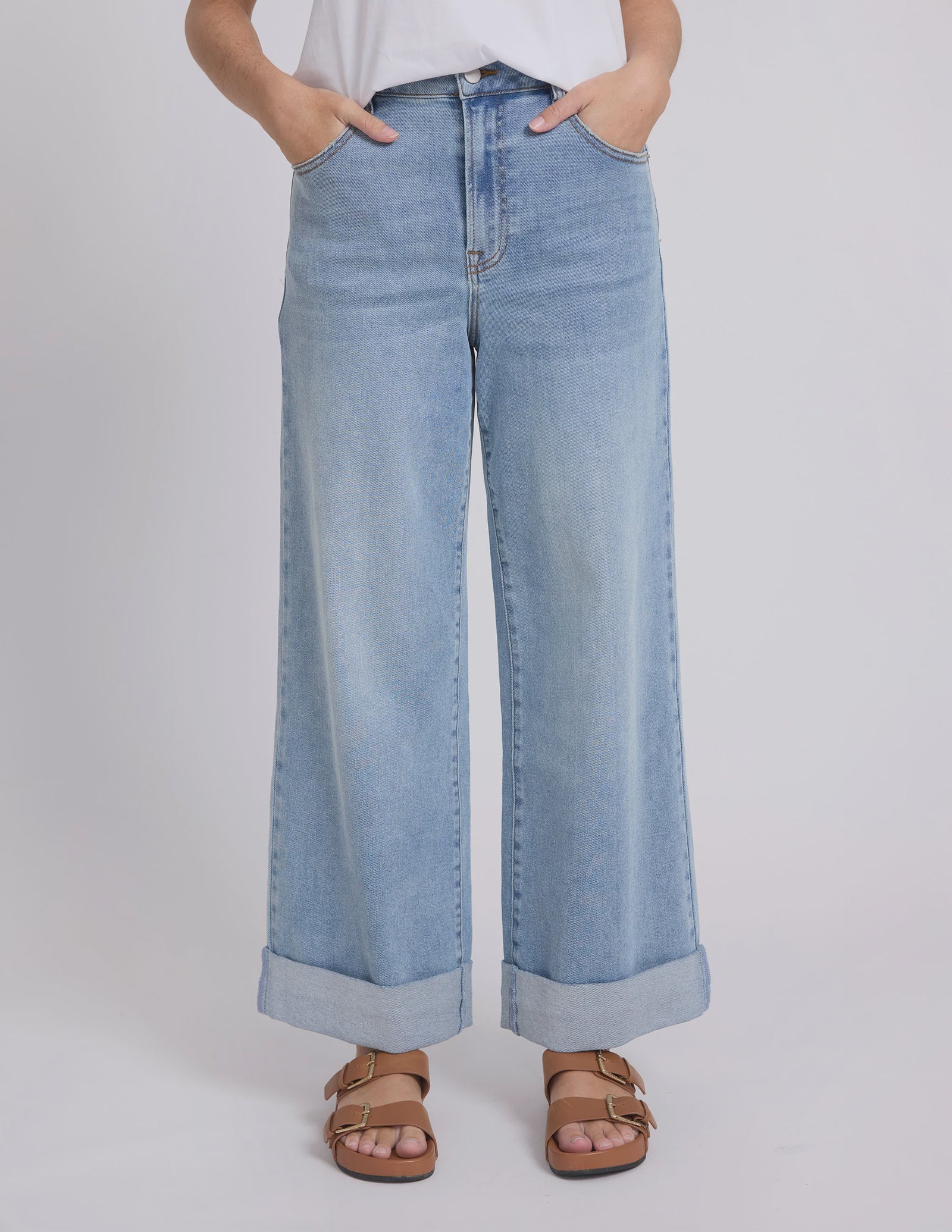 Stella+Gemma Ronnie Jeans - Light Wash - size 12 Pants