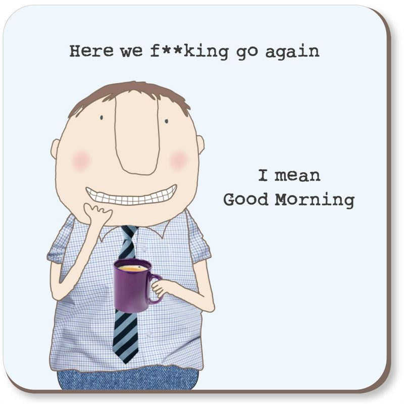 Here We Go Boy - Coaster