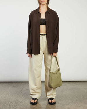 Saben Rosie Shoulder Bag - Eucalyptus Pebble