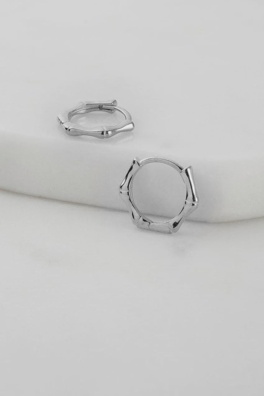 ZAFINO Rye Mini Huggie - Silver 5870