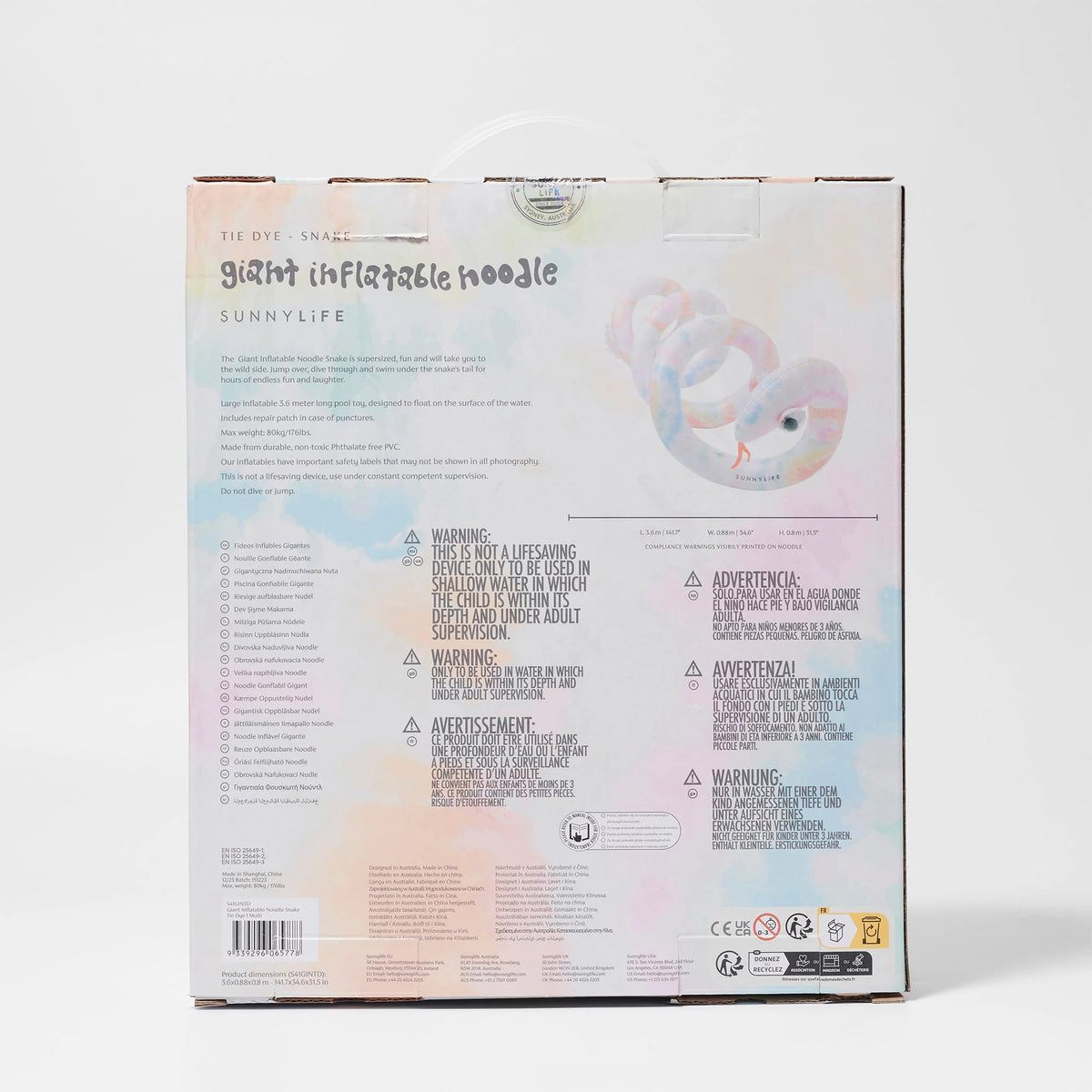 Inflatable Noodle Snake - Sunnyife