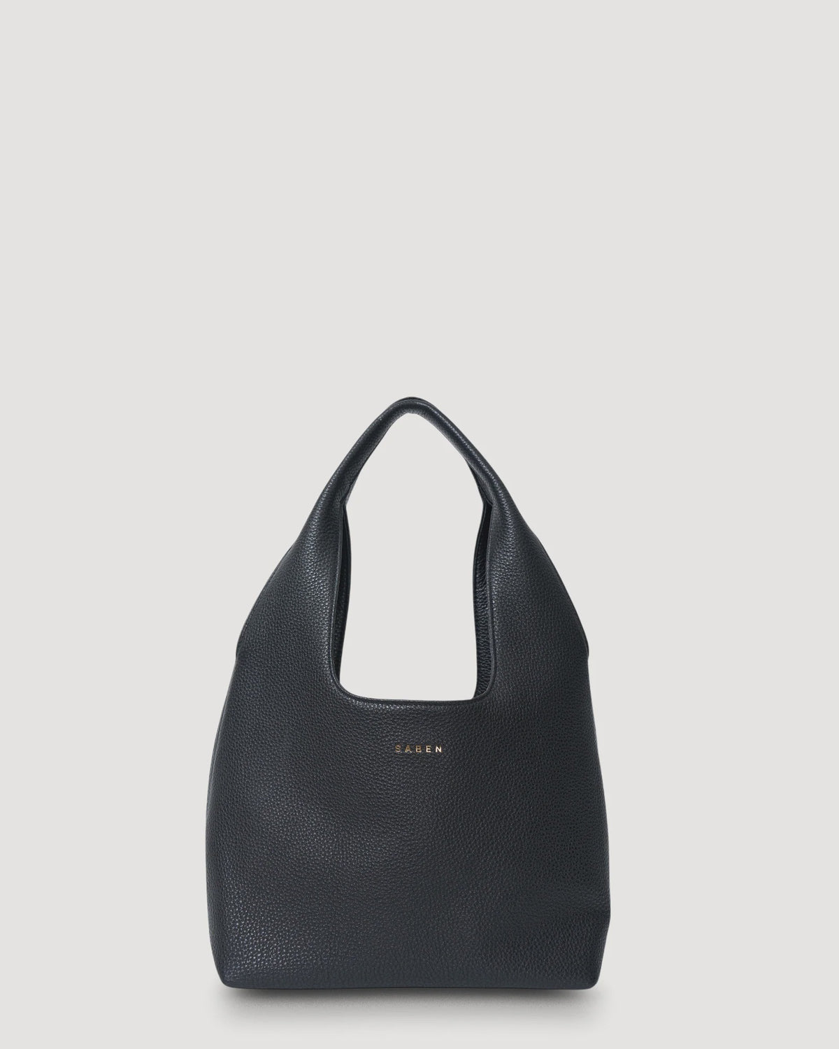 SABEN Kiki Shoulder Bag - Black Lightly Milled