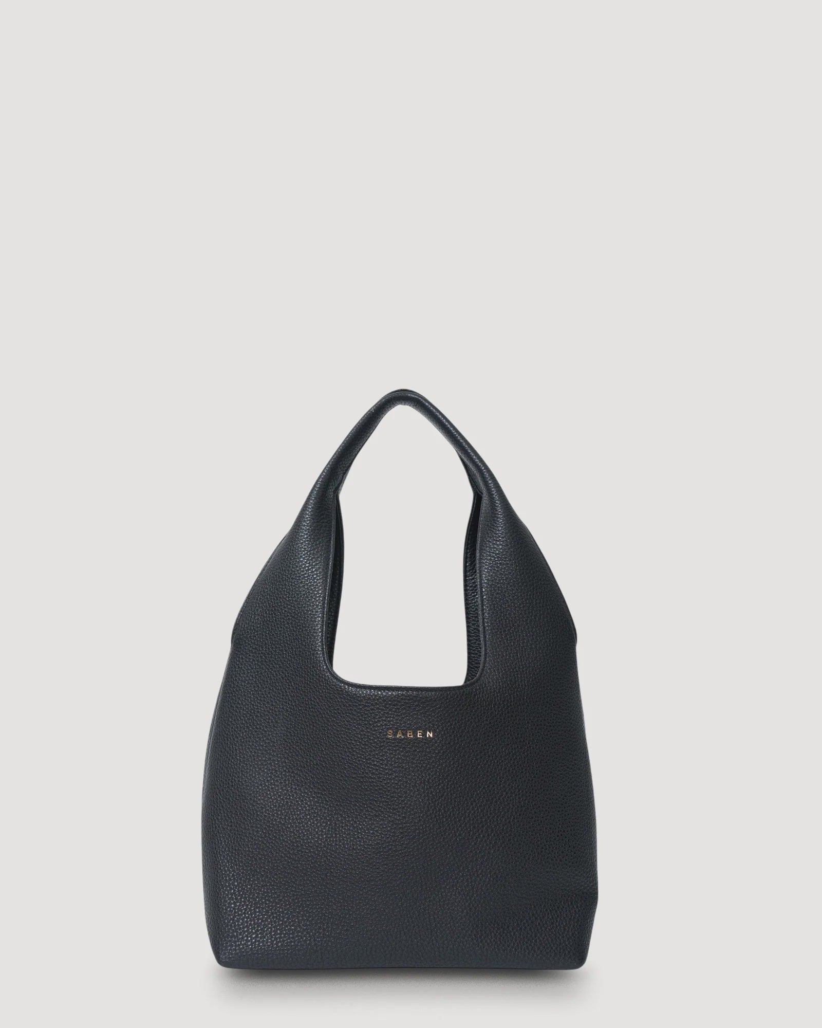 SABEN Kiki Shoulder Bag - Black Lightly Milled