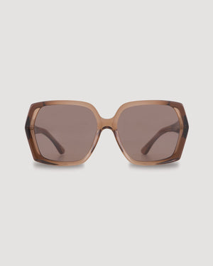 SABEN Remi Sunglasses - Sheer Brown