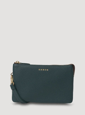 SABEN Tilly Crossbody - Hunter Green handbag Leather Bag