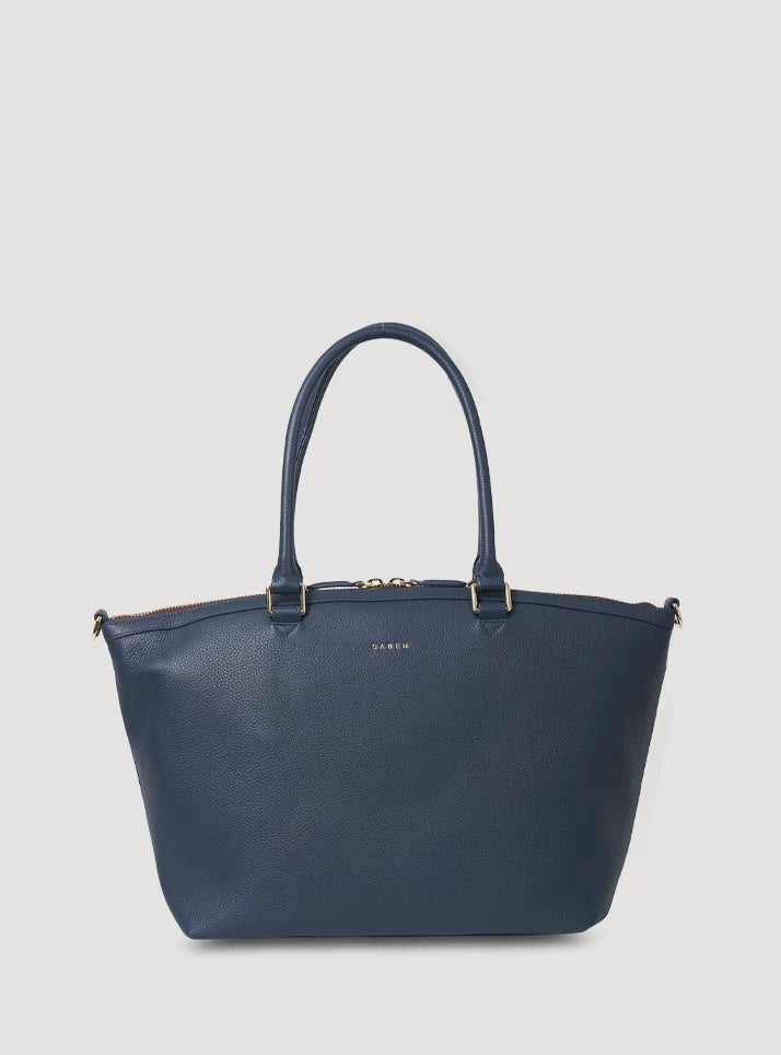Saben Milan Carry-All Ink Blue Leather bag