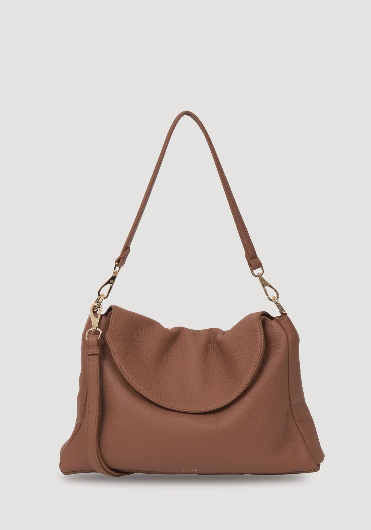 SABEN Becks Crossbody - Tan Luxe Leather Bag