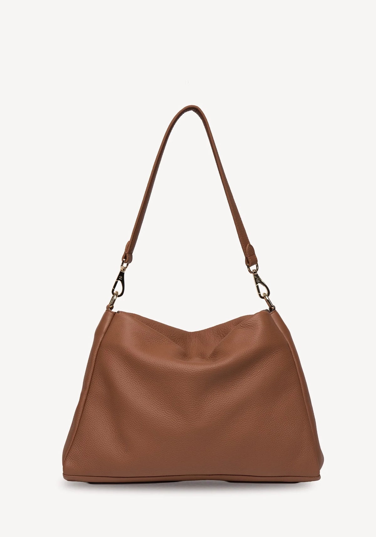 SABEN Becks Crossbody - Tan Luxe Leather Bag